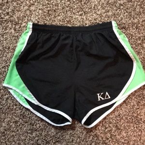 Sorority running shorts!